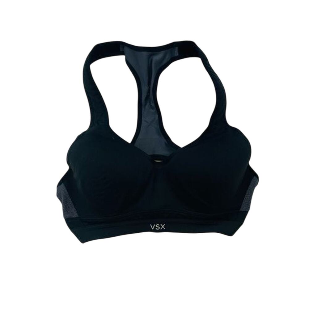 VSX Sports Women’s Black & Gray Racerback T-Bra – Size 32B